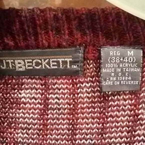 JT Beckett plaid cardigan - Picture 3 of 3